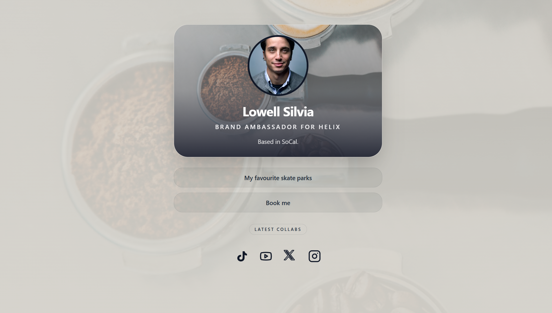 Bio Page Preview